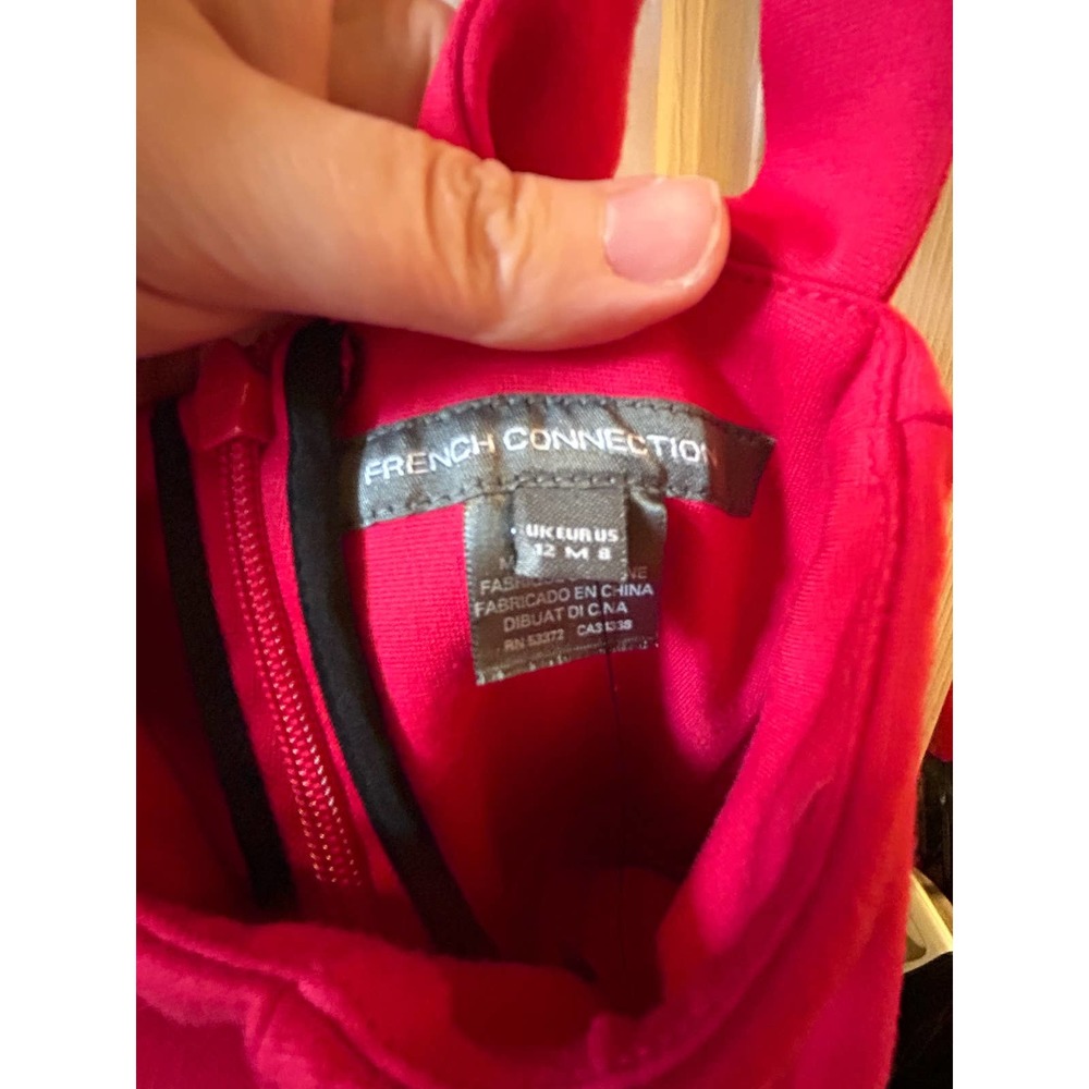 French Connection Size 8 Pink Strappy Dress - Picture 11 of 11